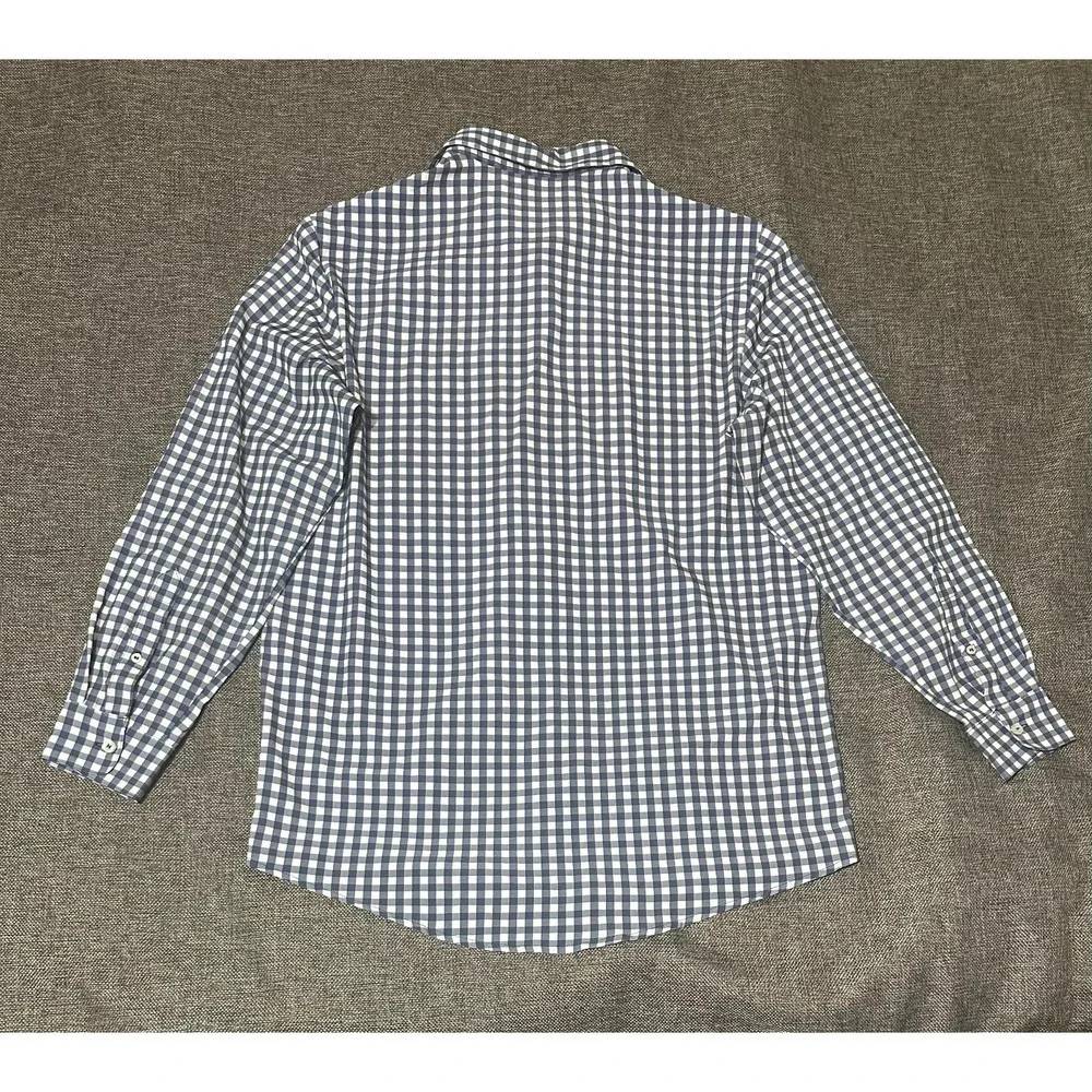 Banded Men's M Checkered Long Sleeve Shirt - Picture 6 of 6
